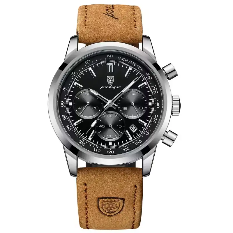 Luxury chronograph watch main view